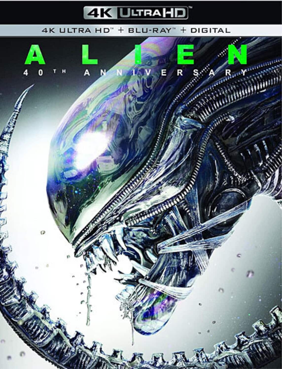 Front. Alien   - 4K Blu-Ray.