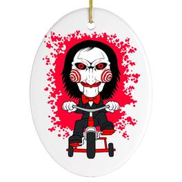 OrnamentallyYou - Saw Horror Ornament - Multi-colored
