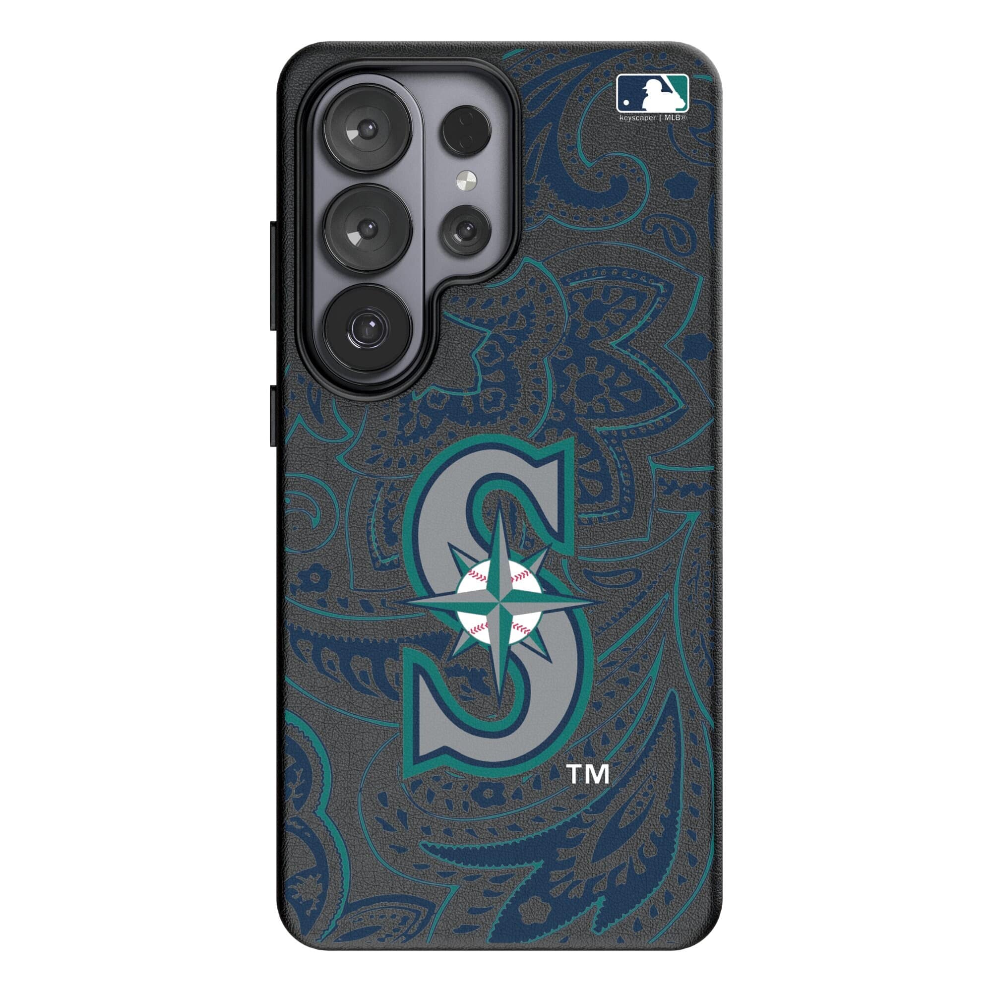 Keyscaper - MLB - Seattle Mariners Paisley Galaxy Magnetic Bump Case - S24 Plus - Black price history on PriceWatchPro