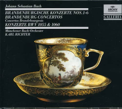 Karl Richter - 6 Brandenburg Concertos: BWV 1055 1060  - COMPACT DISCS