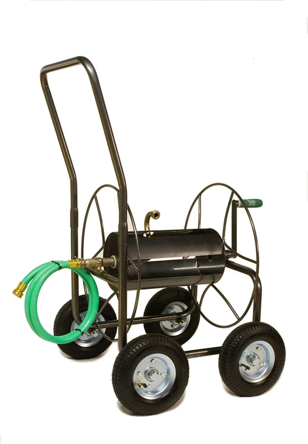 Yard Butler - Garden Hose Truck - Heavy-Duty Hose Holder Cart, Leakproof Reel, Holds up to 400' of 5/8" Hose HT-4EZ