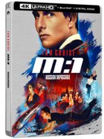 Mission: Impossible [SteelBook] [Includes Digital Copy] [4K Ultra HD Blu-ray/Blu-ray] [1996] - Front_Zoom