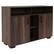 Front. Sunnydaze - 48.5" Anthony Sideboard Storage Buffet Cabinet with Shelves - Coffee Brown.