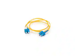 Cables to Go - C2G 18575 OS2 Fiber Optic Cable - SC-SC 9/125 Duplex Single-Mode PVC Fiber Cable, Yellow (32.8 Feet, 10 Meters)