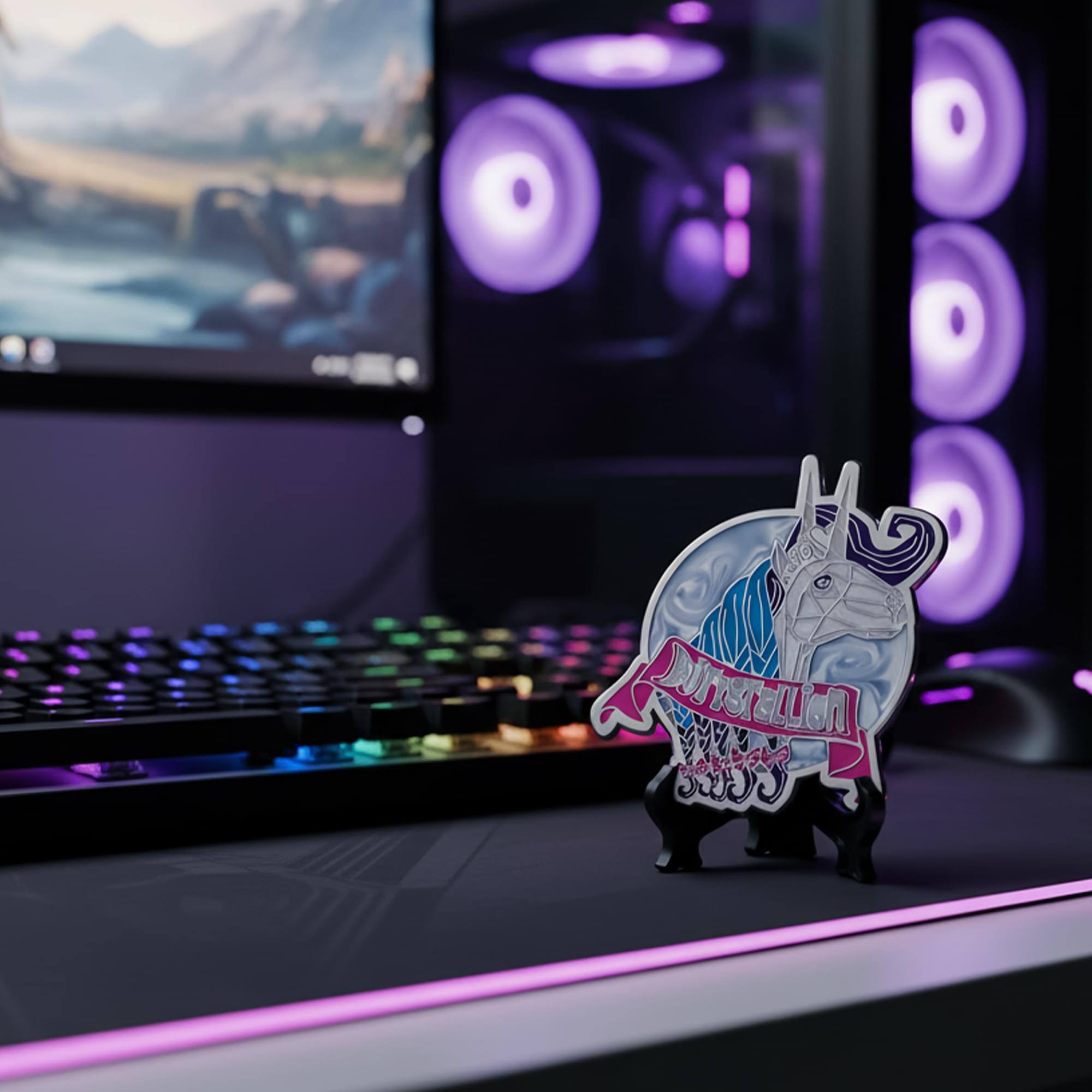 Alt View 3. PopMarket - Borderlands - Limited Edition Pin Badge - Butt Stallion   - COLLECTIBLES - Multicolor.