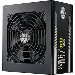 Cooler Master - Full Modular 80 Plus Gold ATX Power Supply Unit - Internal - 120 V AC, 230 V AC Input - 3.3 V DC, 5 V DC