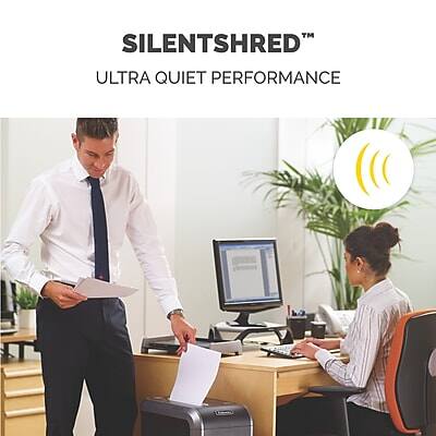 SILENTSHRED™  
ULTRA QUIET PERFORMANCE