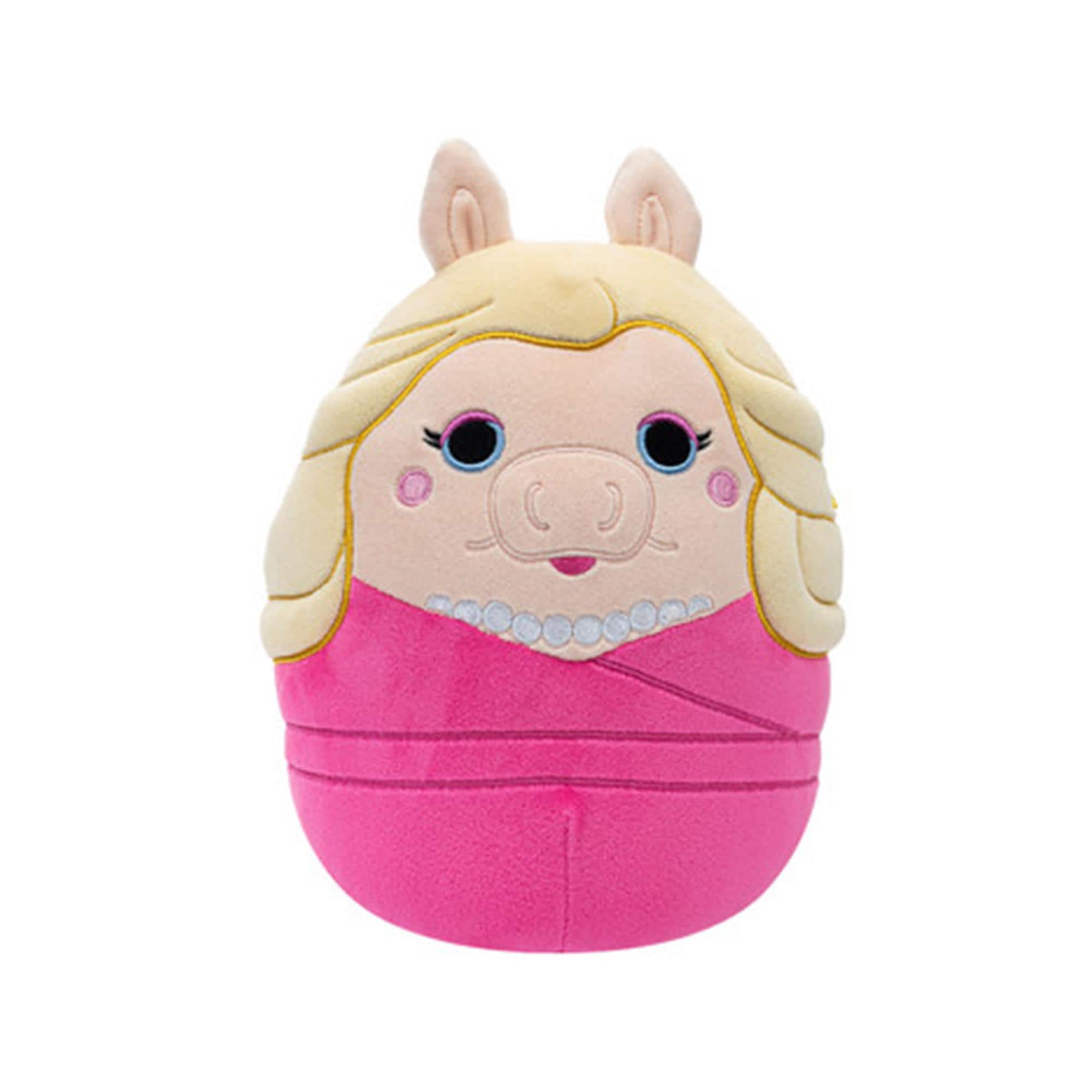 Kellytoy - Squishmallows The Muppets 8 Inch Plush | Miss Piggy - Pink