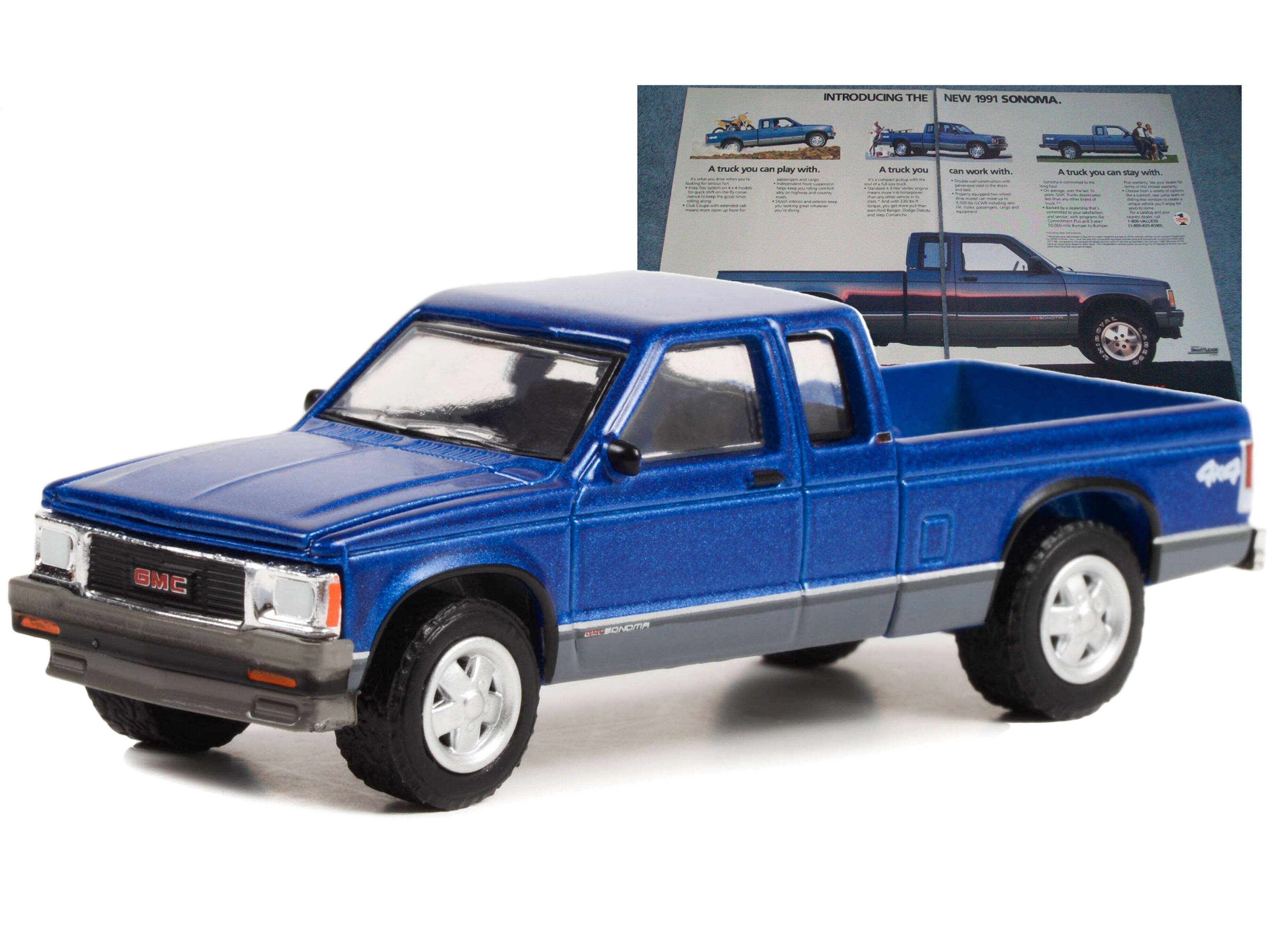 INTRODUCING THE NEW 1991 SONOMA

A truck you can play with.

A truck you can work with.

A truck you can stay with.

GMC