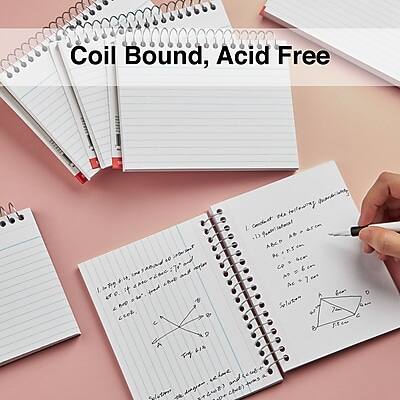 Coil Bound, Acid Free

1. Consider the triangle ABC with AB = 6 cm, BC = 8 cm, and AC = 10 cm.
   - Draw the triangle ABC.
   - Drop a perpendicular from A to BC, meeting at D.
   - AD = 4.8 cm

2. Consider the triangle ABC with AB = 6 cm, BC = 8 cm, and AC = 10 cm.
   - Draw the triangle ABC.
   - Drop a perpendicular from A to BC, meeting at D.
   - AD = 4.8 cm

Solution:
- AD = 4.8 cm