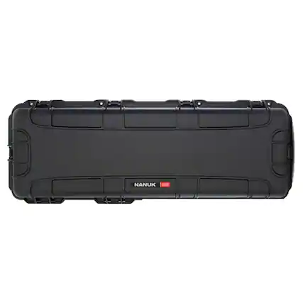 Front. NANUK - Nanuk 988 Wheeled Waterproof Case for Equipment Storage, Black.