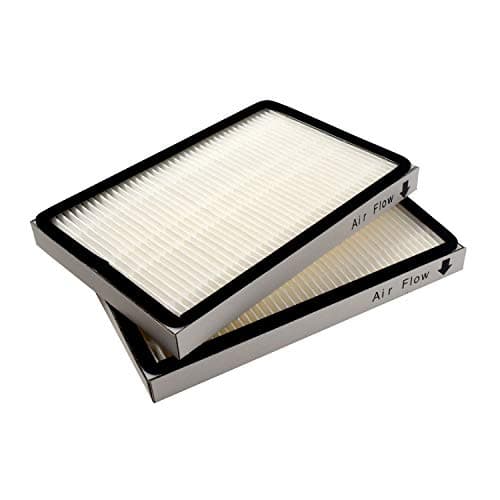 HQRP - 2-Pack HEPA Exhaust Vacuum Filters for Panasonic MC-UL671, MC-UL675, MC-V7600, MC-CG917, MC-UG725, Replace MC-V199H price history on PriceWatchPro