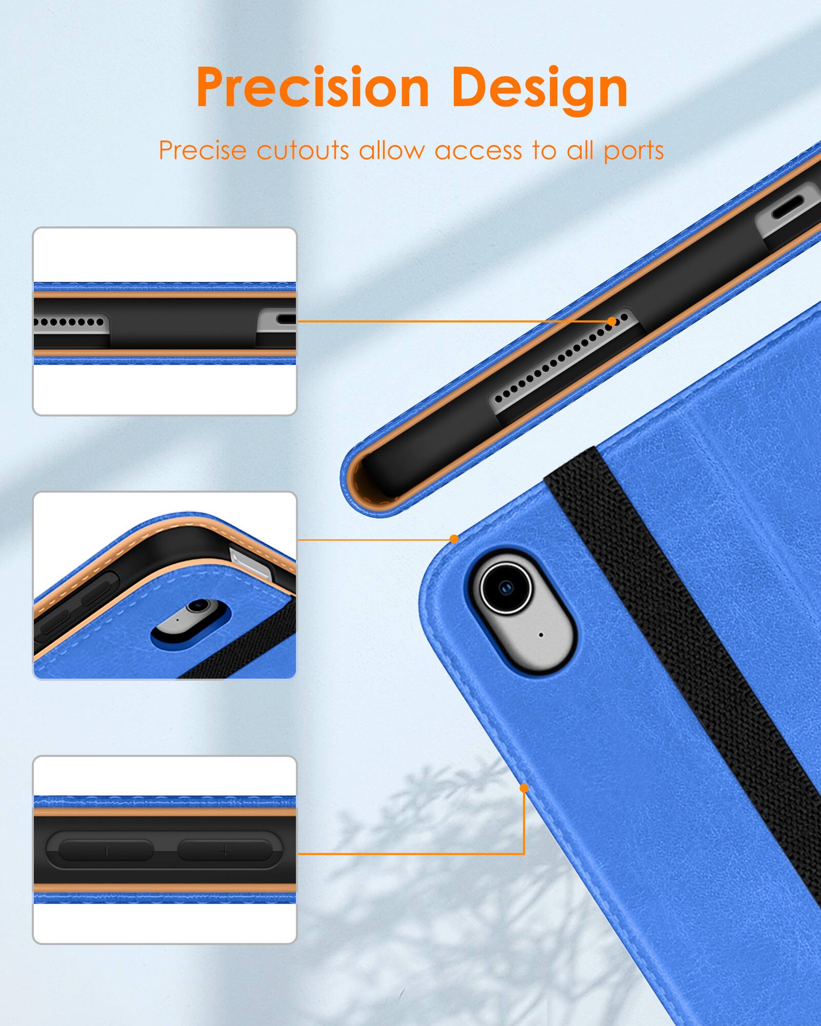 Precision Design  
Precise cutouts allow access to all ports