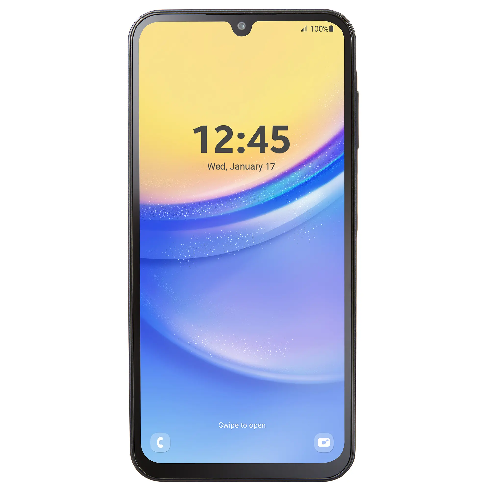Total Wireless - Samsung Galaxy A15 5G 64GB Prepaid - Black (Verizon)