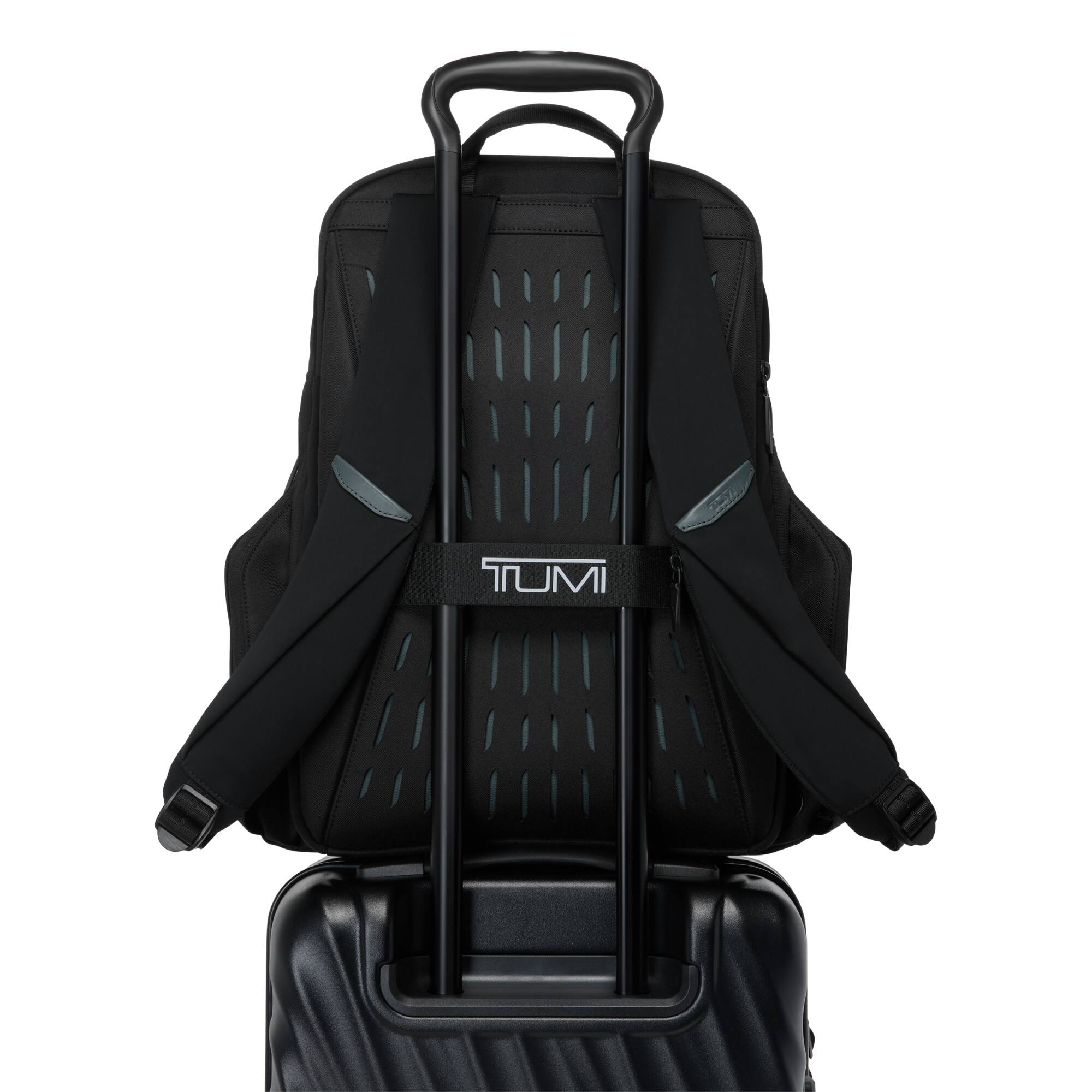 Alt View 1. TUMI - Axis Large Backpack 25L - Navy.