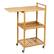 Angle. Honey-Can-Do - Bamboo Kitchen Cart - Natural.
