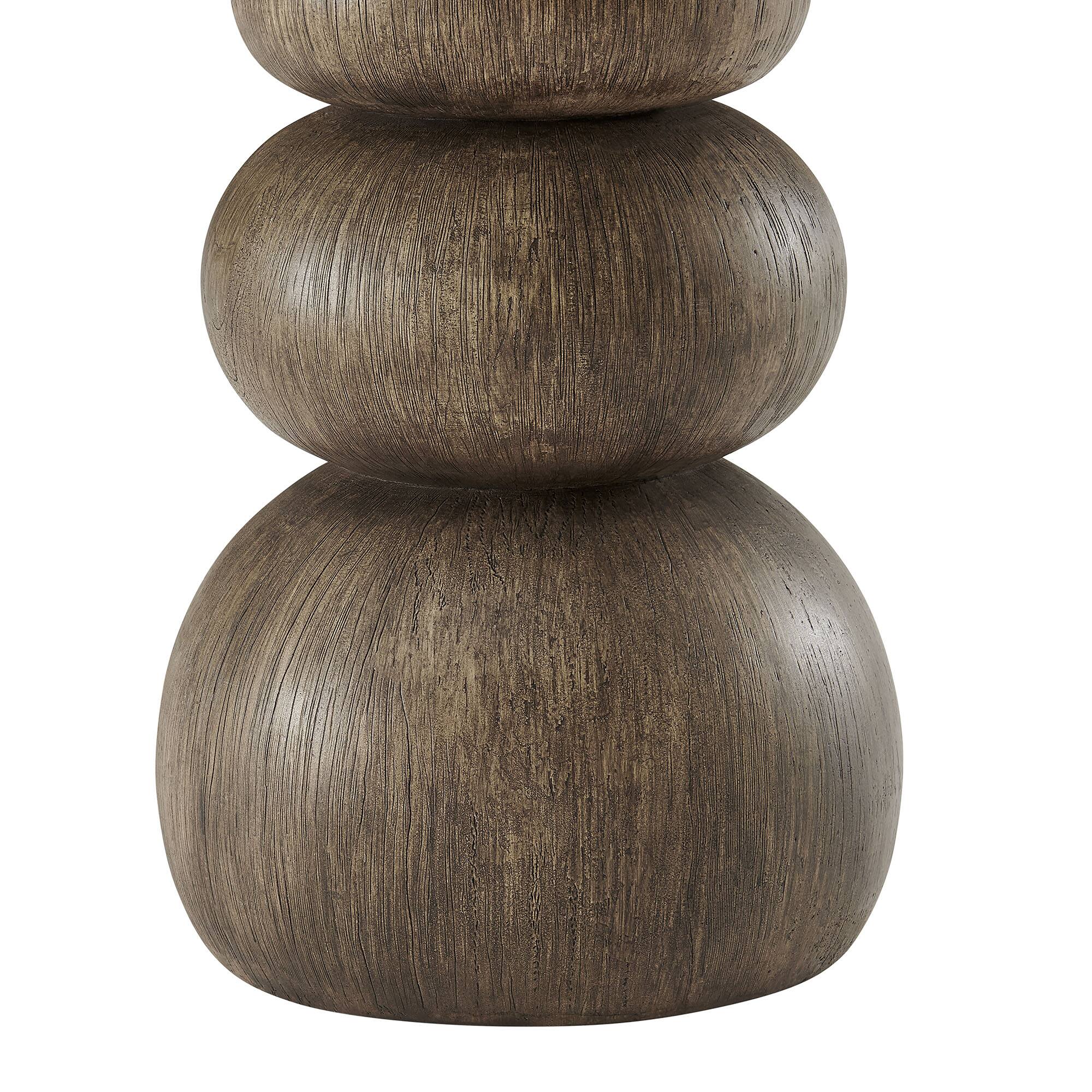 Alt View 6. Modway - Pietra Indoor Outdoor Round Side Table by Modway - Dark Emperador Marble.