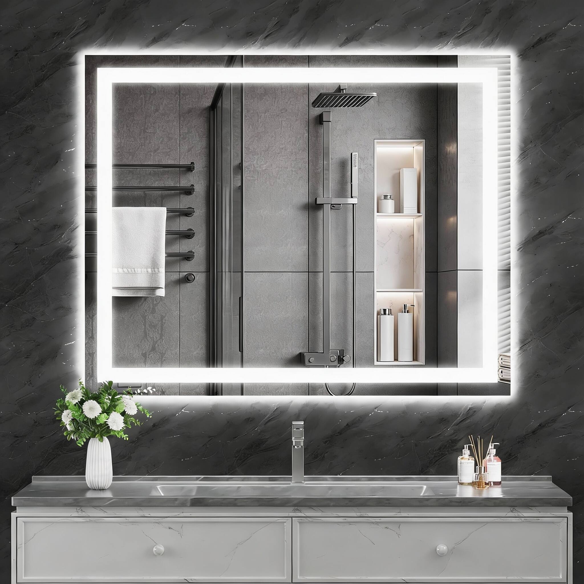 3 Light Modes 30"L x 40"W