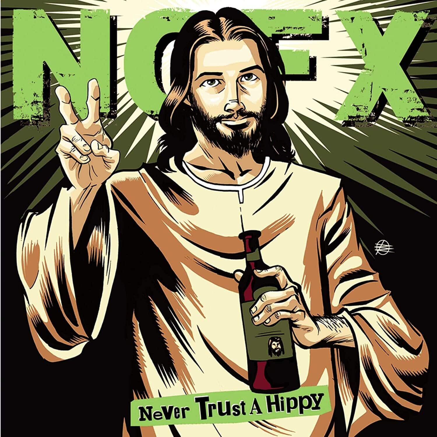 NOFX - Never Trust A Hippy   - VINYL LP price history on PriceWatchPro