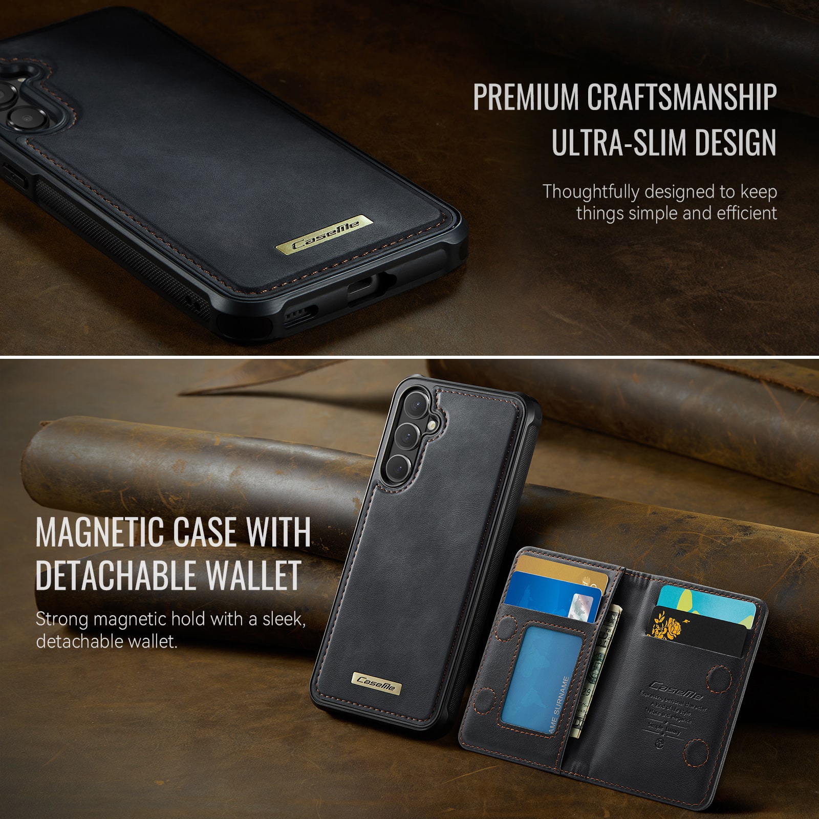 Dteck for Samsung Galaxy S26 Plus Wallet Case with RFID Blocking