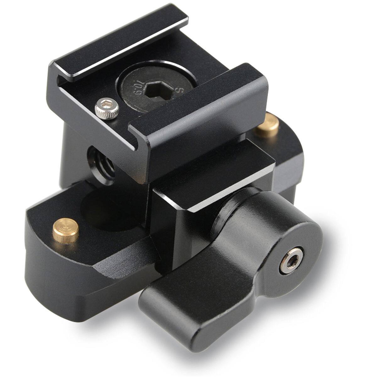 Alt View 1. CAMVATE - CAMVATE Quick Release Clamp and Cold Shoe Mount Adapter, Black Wingnut.