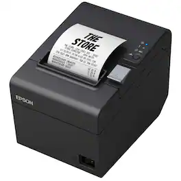Epson - TM-T20III Monochrome Thermal POS Receipt Printer with US Power Cord Included - C31CH51011 - Black