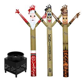 Sporticulture - UCF Knights Inflatable Crazy Sports Fan Bundle Set - Multicolor