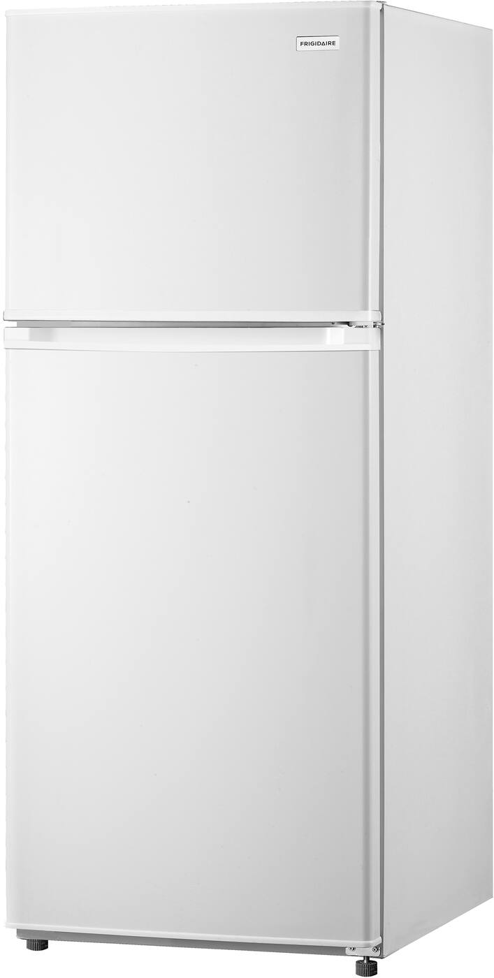 Angle. Frigidaire - 12 Cu. Ft. Garage Ready Top Freezer - White.