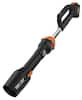 Front. WORX - WG543 20V 125MPH 410CFM Cordless Handheld Blower (1 x 4.0 Ah Battery and 1 x Charger) - Black.