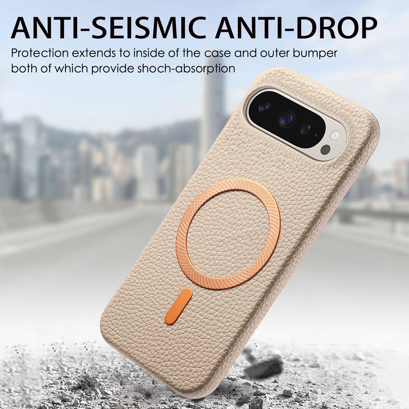 ANTI-SEISMIC ANTI-DROP  
Protection extends to inside of the case and outer bumper both of which provide shock-absorption