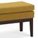 Alt View 3. Simpli Home - Carlson Small Ottoman Bench in Marigold - Marigold.