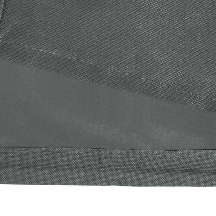 Alt View 9. PULUZ - Outdoor Patio Hammock Porch Swing Cover with UV, Water, & Dust Fighting Material - Gray.