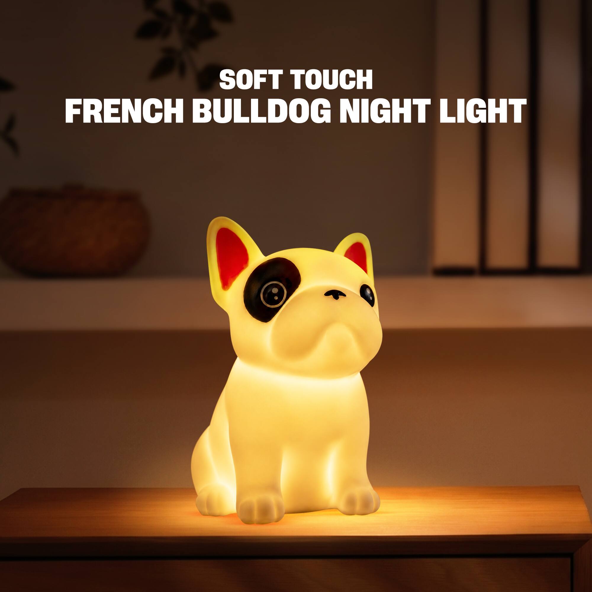 SOFT TOUCH FRENCH BULLDOG NIGHT LIGHT
