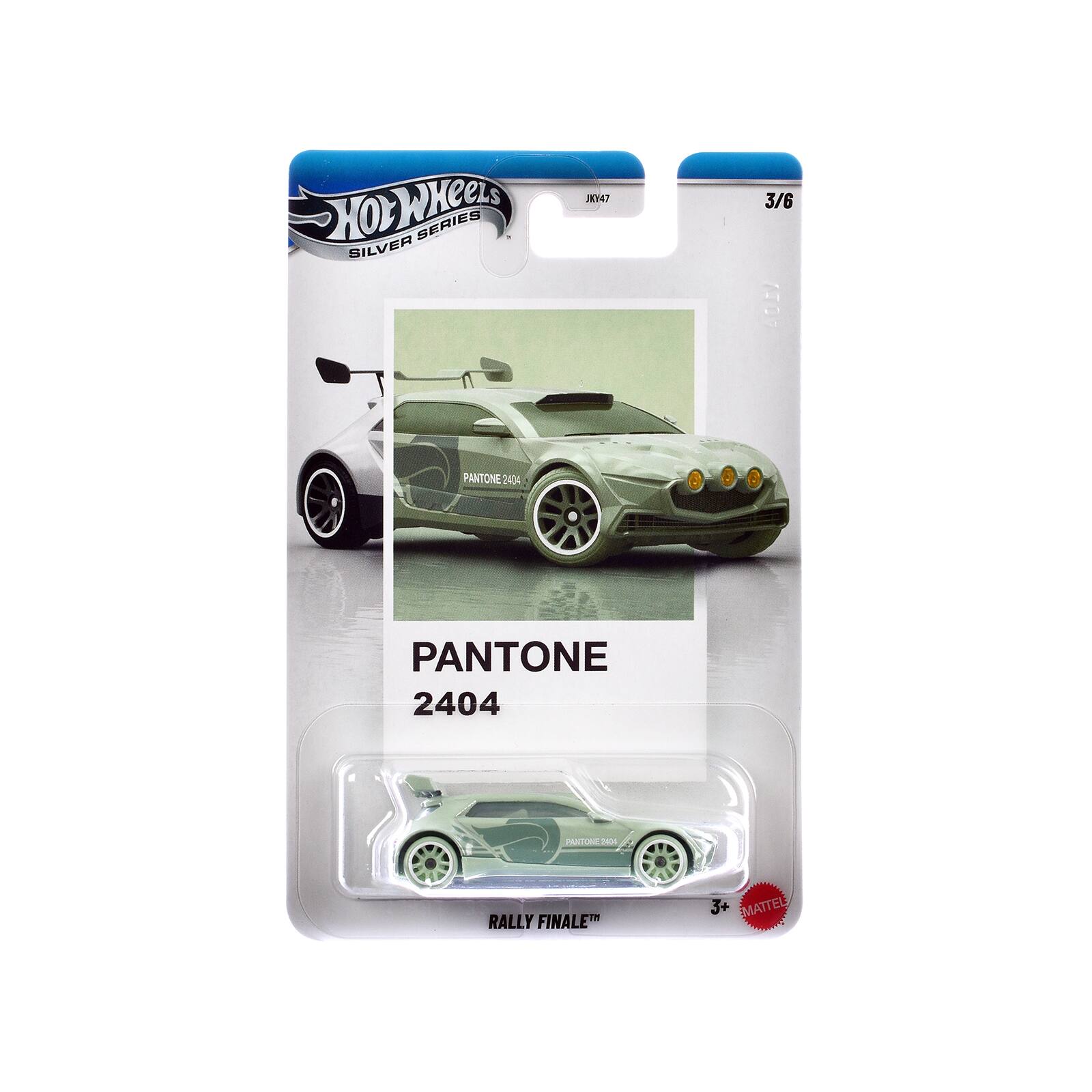 Hot Wheels SILVER SERIES  
KY47  
3/6  
PANTONE 2404  
PANTONE 2404  
PANTONE 2404  
RALLY FINALE  
3+ EMATTEL