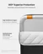 360 Superior Protection: Specifically tailored for the 15-inch MacBook Air. High Resilience Edges: Securely wrap your MacBook. Sophisticated Line Design: With Soft Lining and Thick Padding. Note: Please compare your laptop's length, height, and depth with the laptop sleeve's internal dimensions.
