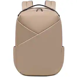 Lux & Nyx - Origami 16" Laptop Backpack - Champagne Taupe