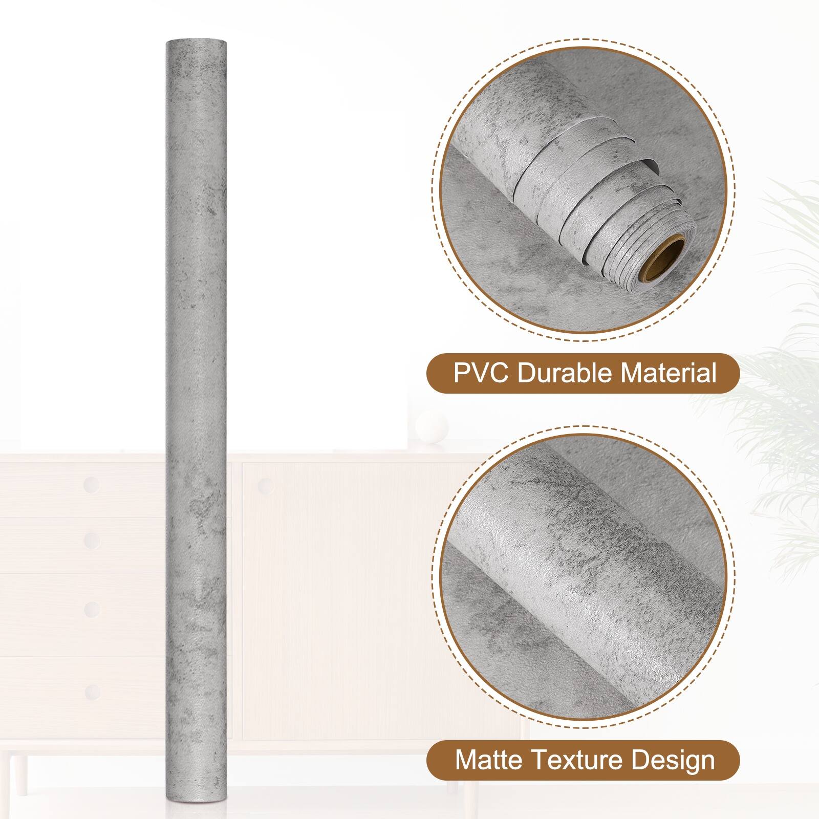PVC Durable Material  
Matte Texture Design