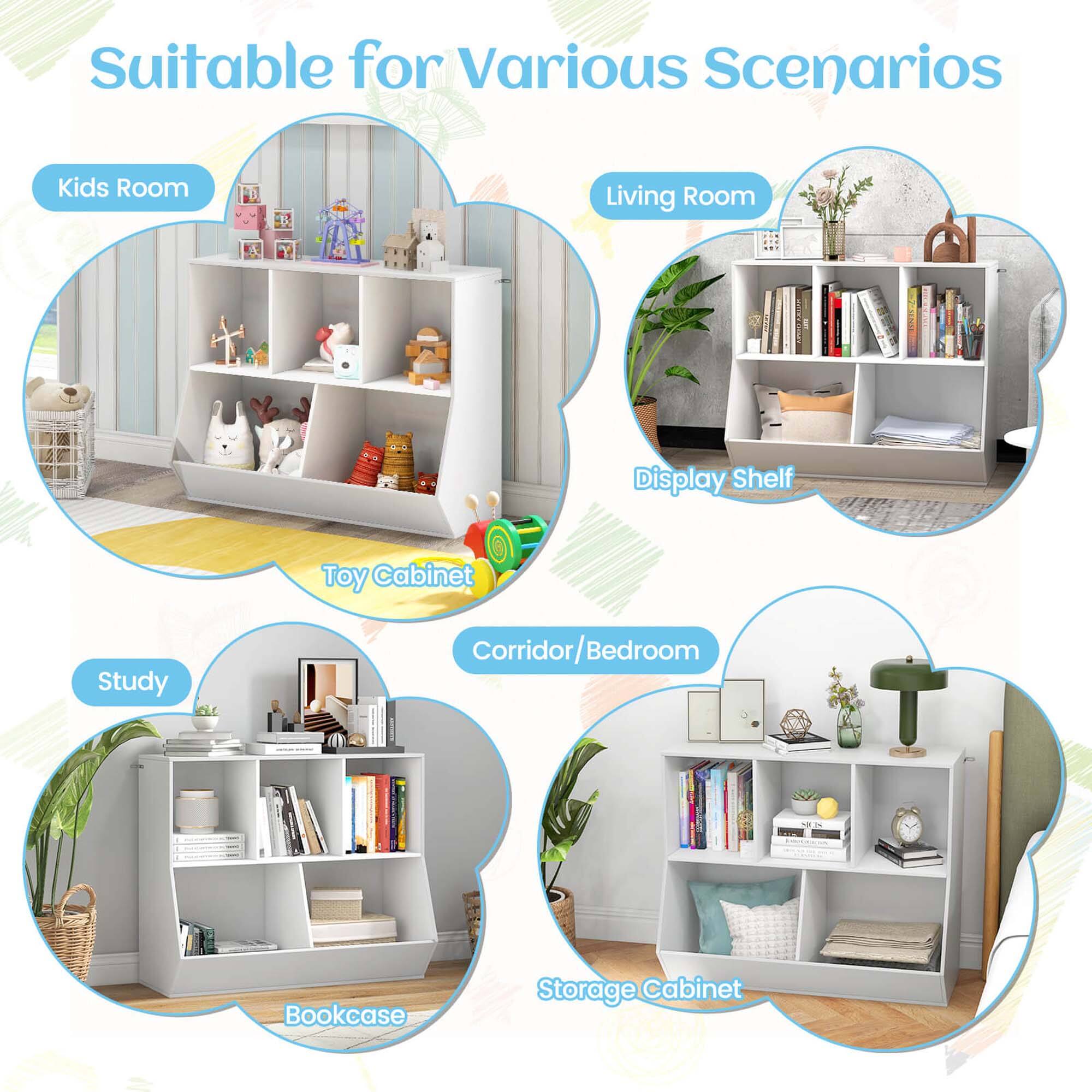 Suitable for Various Scenarios: Kids Room, Living Room, Display Shelf, Toy Cabinet, Study, Corridor, Corridor/Bedroom.
