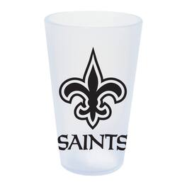 WinCraft - New Orleans Saints 16oz. Icicle Silicone Pint Glass - Multicolor