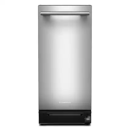 Front. KitchenAid - KitchenAid - KitchenAid 15 in. Built-In Trash Compactor with Built-In Odor Management System - Stainless Steel Finish.