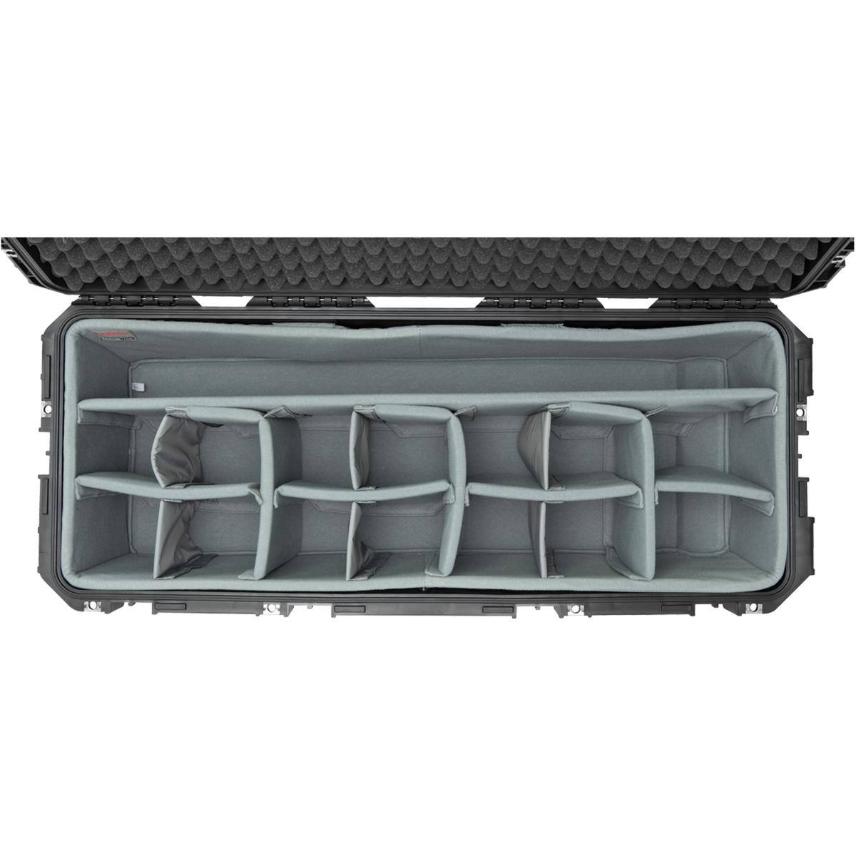 Alt View 2. SKB - SKB iSeries 3i-3613-12 Case with Think Tank Designed Dividers & Lid Foam for Light Stands and Professional Camera,.