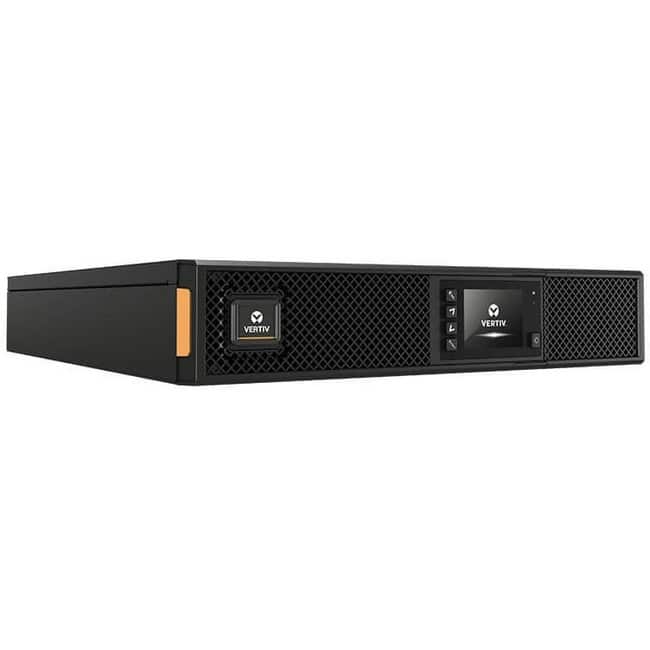 Vertiv - Liebert GXT5 TAA UPS - 3000VA/2700W 120V Online 2U Rack/Tower UPS - Double Conversion | 0.9 Output Power Factor - Black