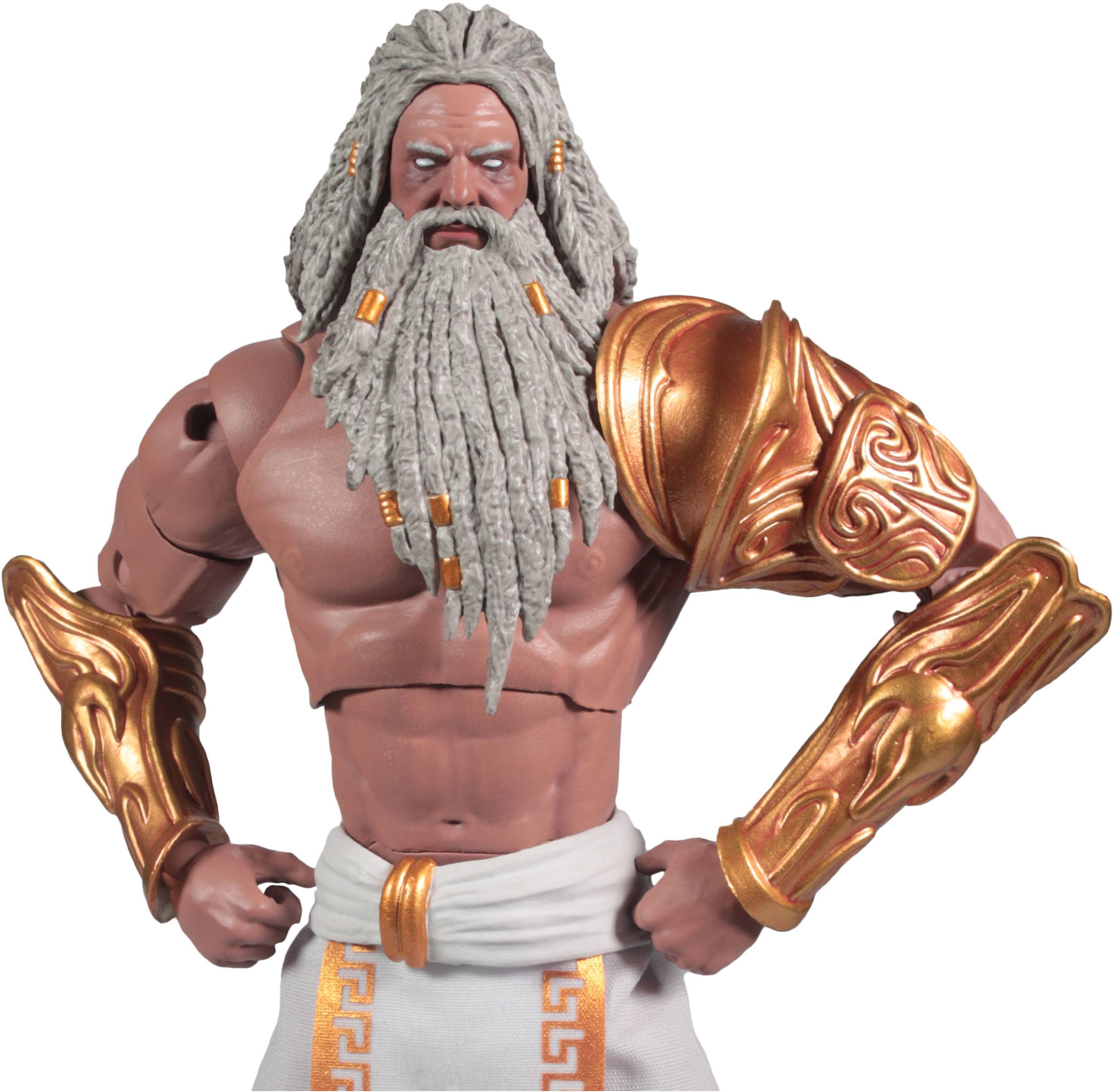 Alt View 1. McFarlane Toys - God of War Zeus 7.8" Action Figure -McFarlane Gaming Edition.