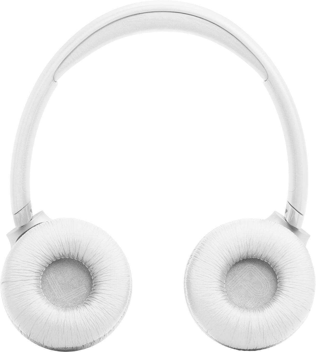 Left. JBL - Tune 530BT - Bluetooth Wireless on-ear headphones - 2026 - White.