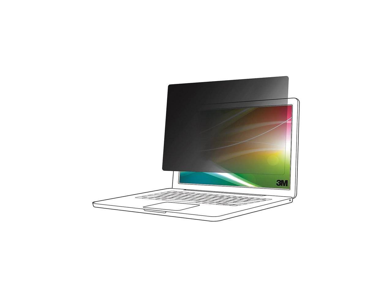 Alt View 5. 3M - 3M Privacy Filter for 14in Laptop, 16:10 - Scratch & Fingerprint Resistant, Anti-Glare - false.