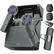 Front. Mini Mic Pro - Mini Mic Pro Wireless Microphone for iPhone, iPad, Android, Lavalier Microphone for Video Recording (with Charging Case) - Charging Case + All iPhones & Androids.