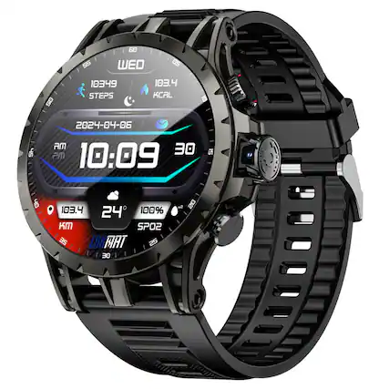 OS 50 55 WED OS 10349 103.4 STEPS KCAL 45 2024-04-06 AM 10:09 30 PM 103.4 24 100% M SPO2 35 LOKART 25 30