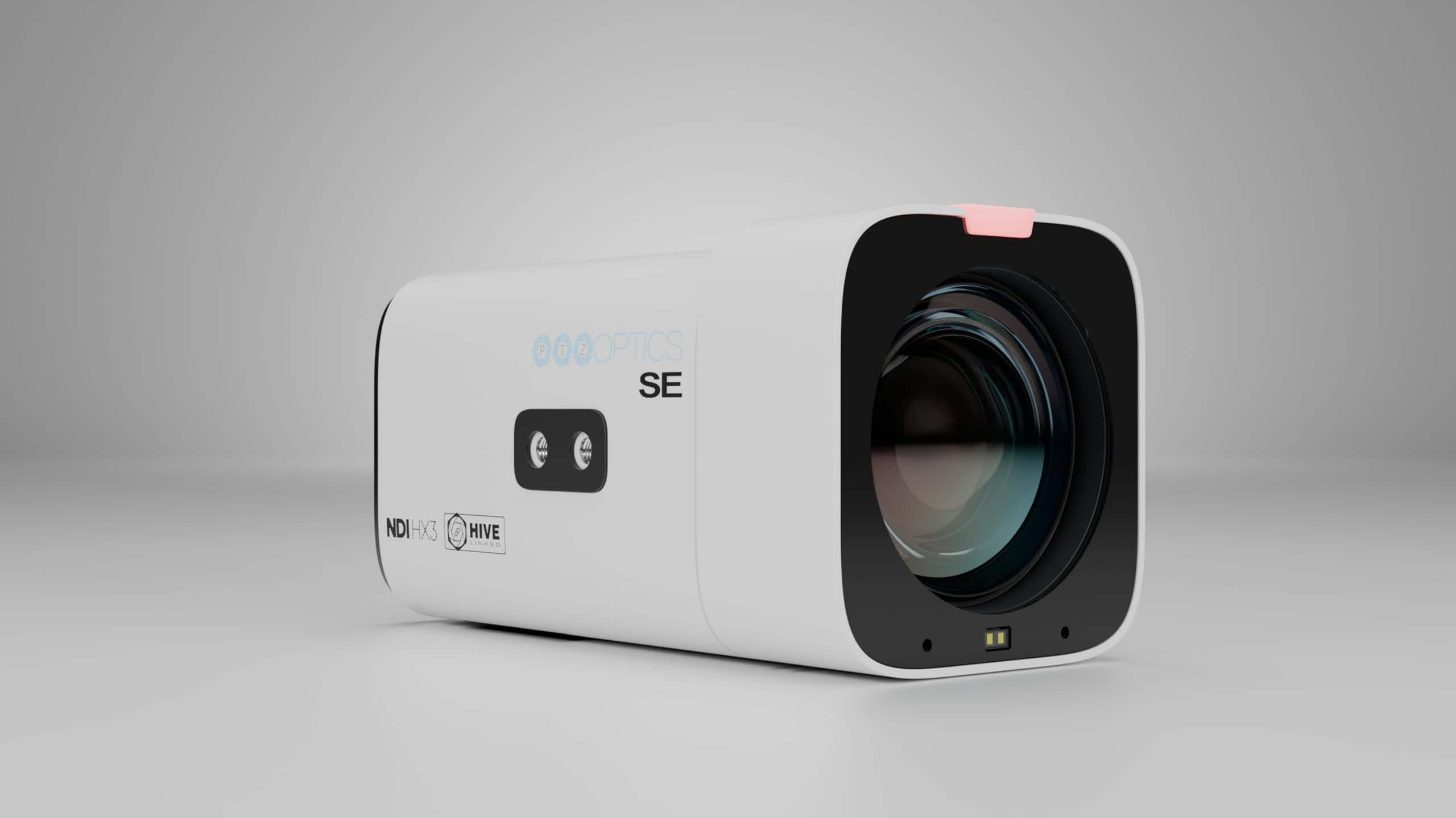 PTZOptics - Studio SE Professional Camera, 1080p, NDI HX3, 12X/20X Zoom, HDMI, SDI, USB, IP Output (12X - White