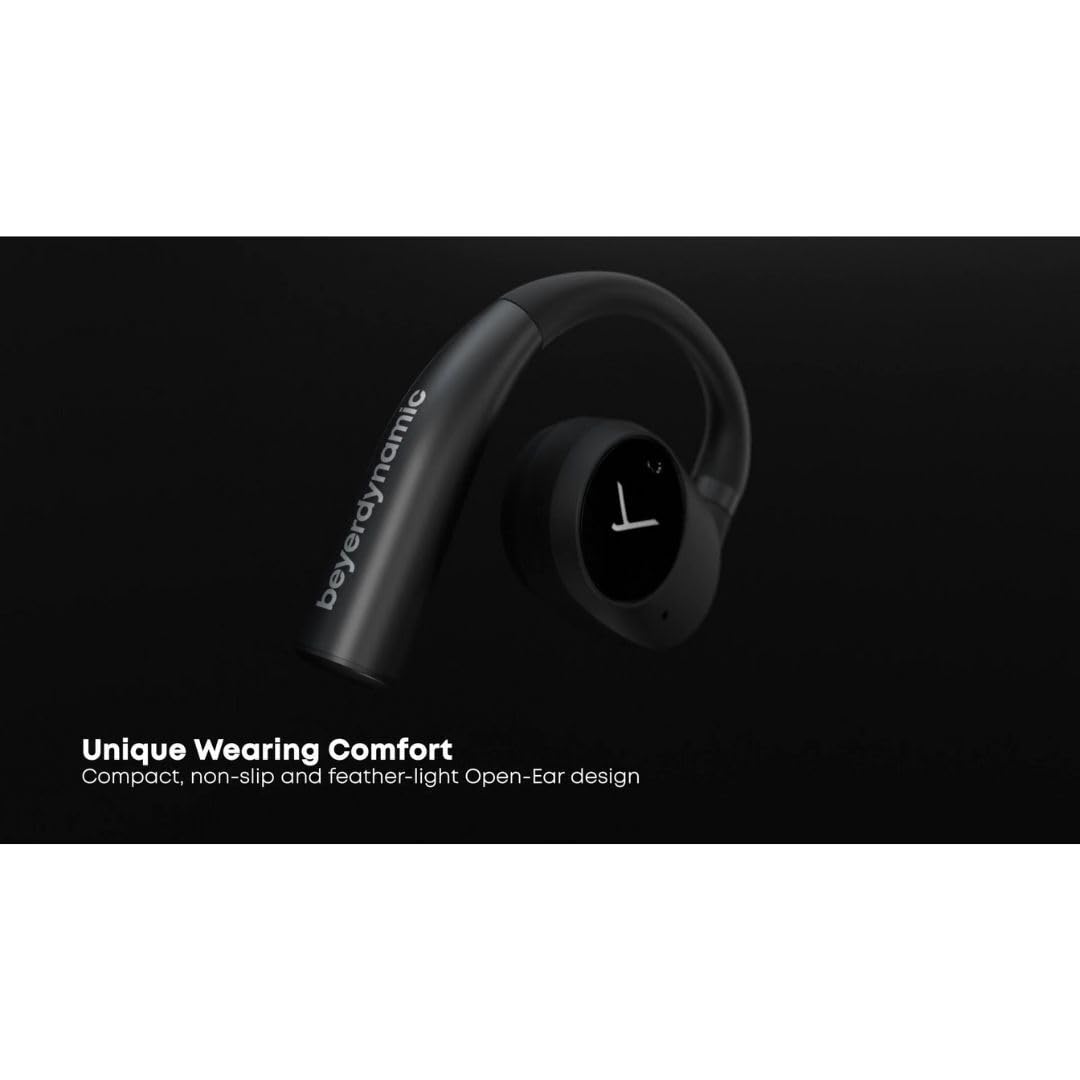 beyerdynamic

Unique Wearing Comfort  
Compact, non-slip and feather-light Open-Ear design