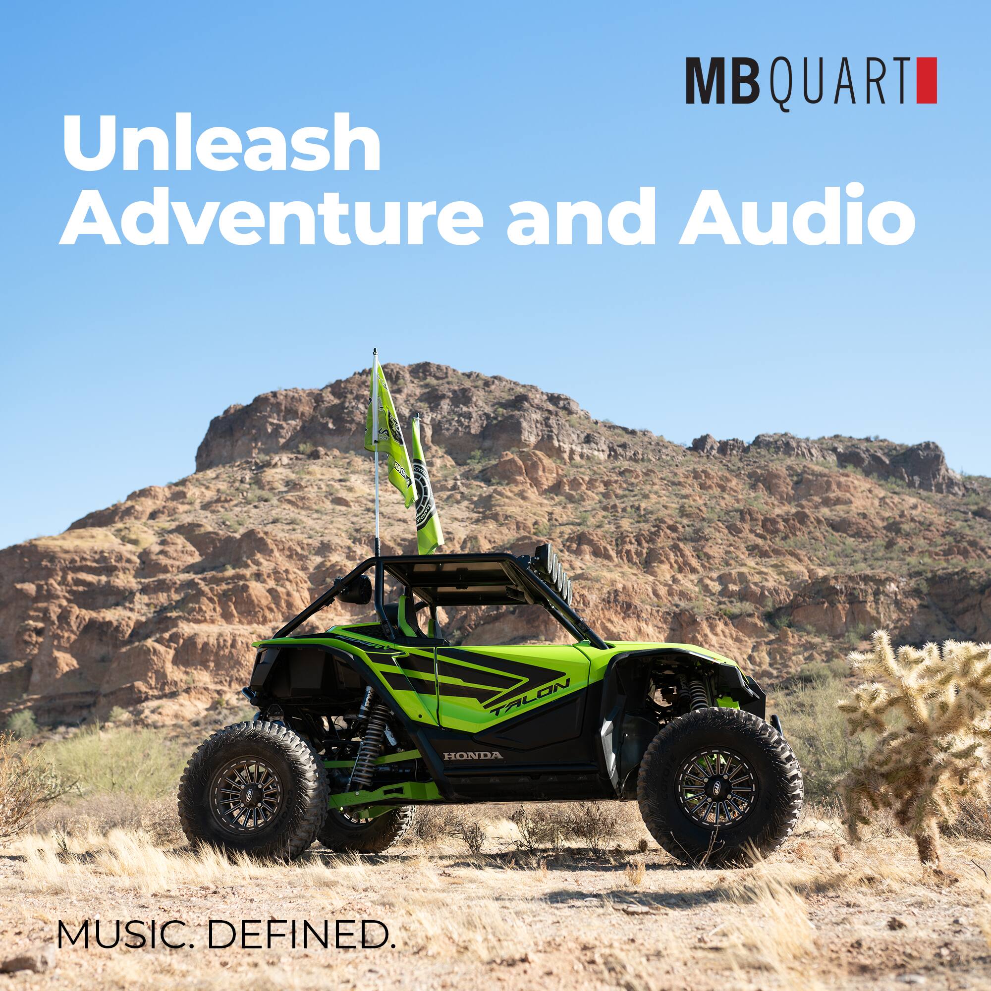 MBQUART  
Unleash Adventure and Audio  
MUSIC. DEFINED.